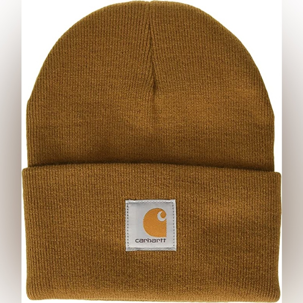 Carhartt Men’s Knit Cuffed Beanie (Brown)